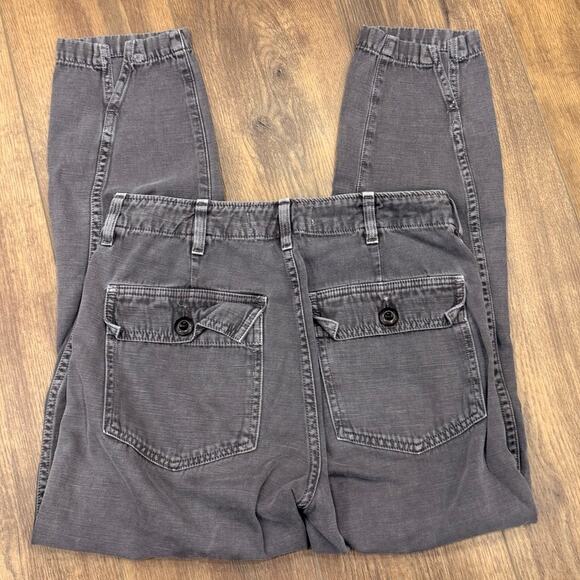 AMO Drapey Army Pants in a Vintage Gray Wash size 25 - Picture 5 of 6